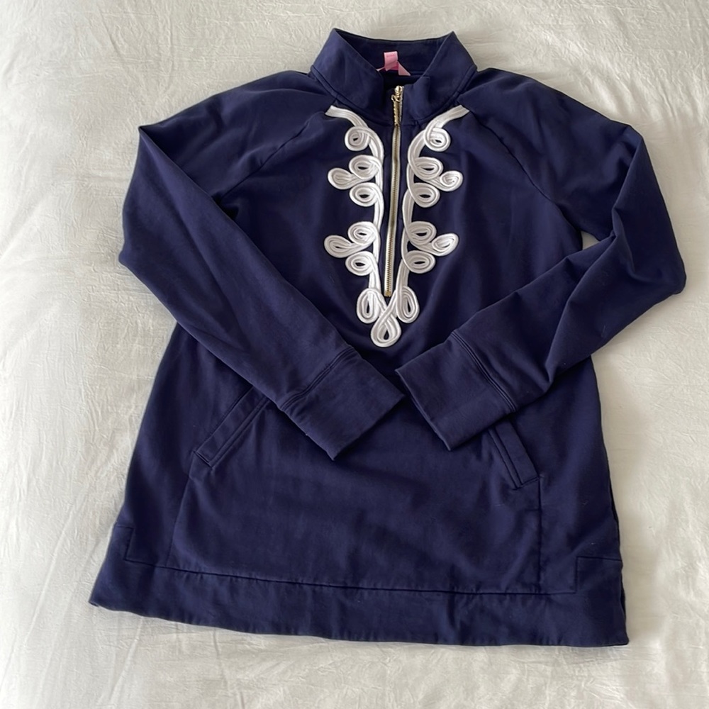 Lilly Pulitzer Navy Popover